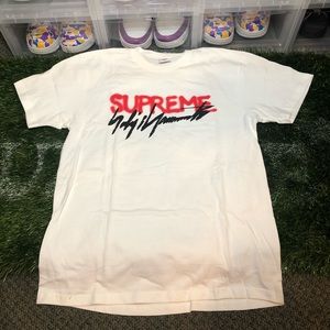 Supreme Yohji Yamamoto Logo Tee White